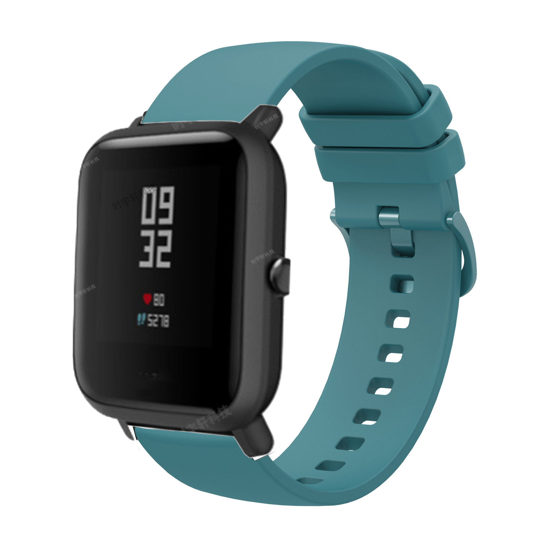 20mm silikone rem til huami amazfit bip 3 u s lite pro gtr 42mm mini urrem loop til gts 4 3 2 2e 2 mini correa