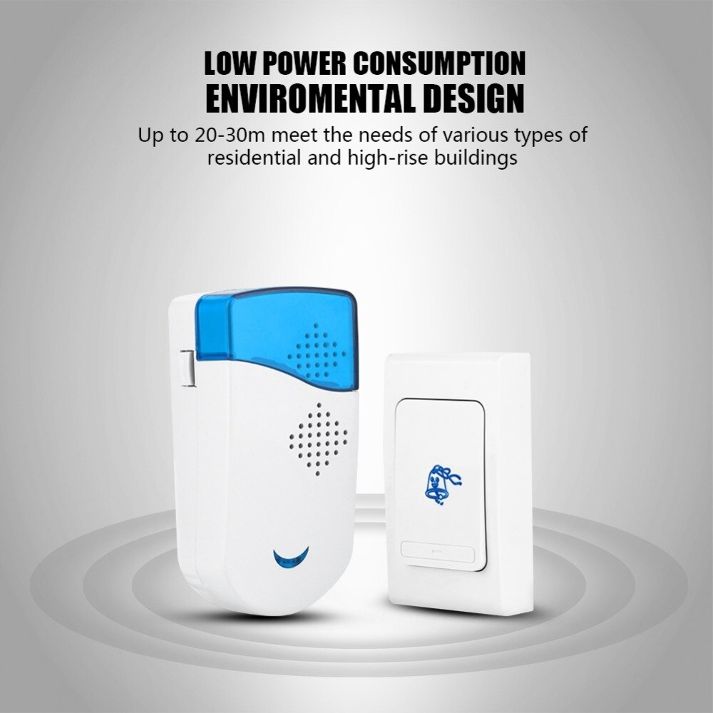 Durable Wireless Doorbell for Home Office Warehouse Hotel