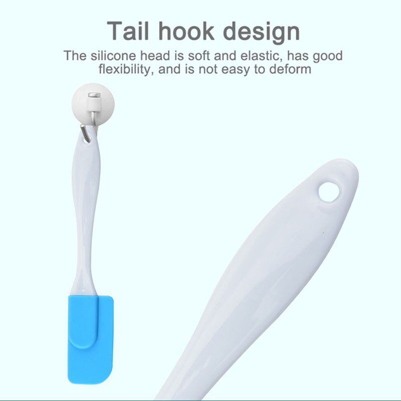 1Pcs Multi Purpose Silicone Cake Spatula High-temperature DIY Baking Tools Cookie Pastry Scraper Kitchen Supplies Butter Spatula