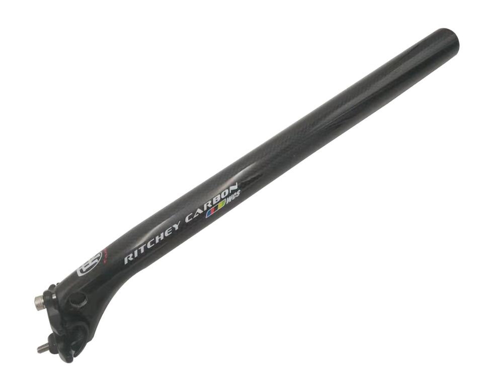 Nuevas piezas de bicicleta WCS, fibra de carbono completa después de flotar, tija de sillín de 25mm