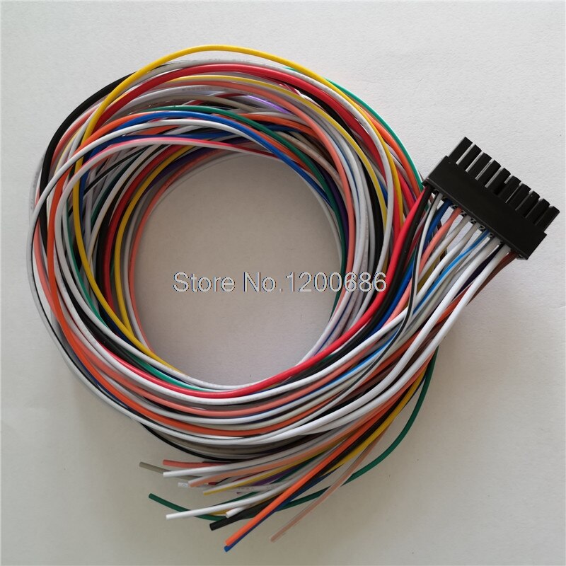 18AWG 30CM Molex 5557 Serie 4.2mm 2x6pin Mini-Fit Jr 10P 12 pin Molex 4.2 2 * 6pin 12 p 24P kabelboom