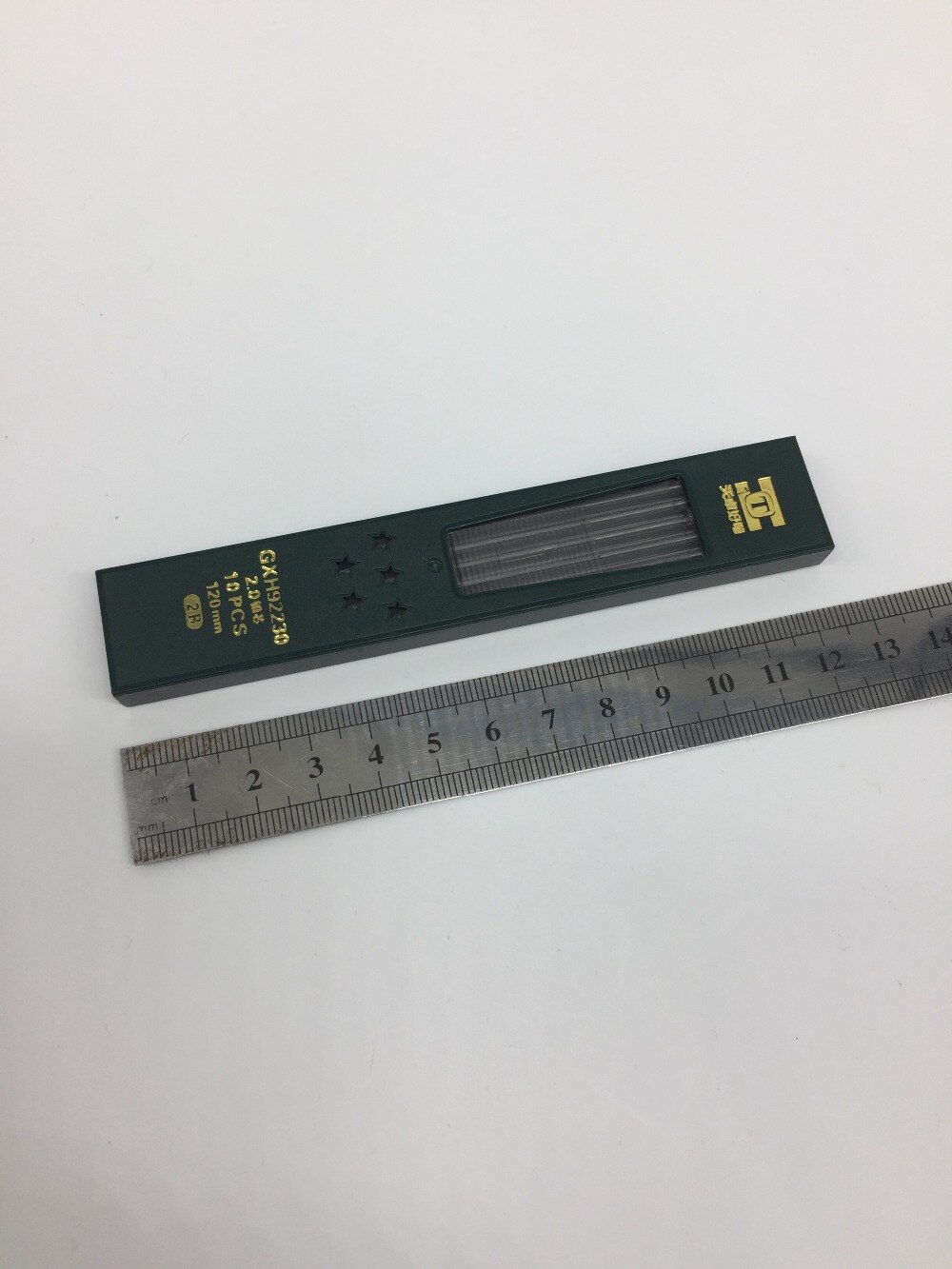 10 stk / pakke 2.0 mm 2b hb bly holder metall maskintegning tegning blyant påfyll