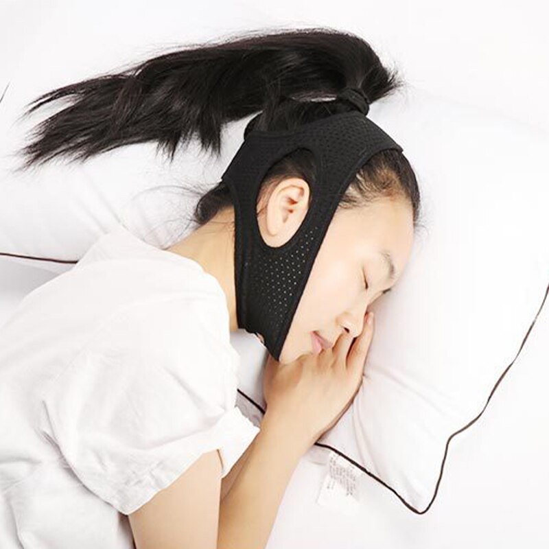 Anti Snurken Molaire Riem Driehoekige Kinband Mond Guard Voor Vrouwen Mannen Beter Adem Gezondheid Snore Stopper Bandage