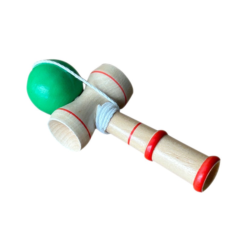 Wooden Traditional Entry Level Skill Ball Toy For Kids Adults Beginners Competitive Training