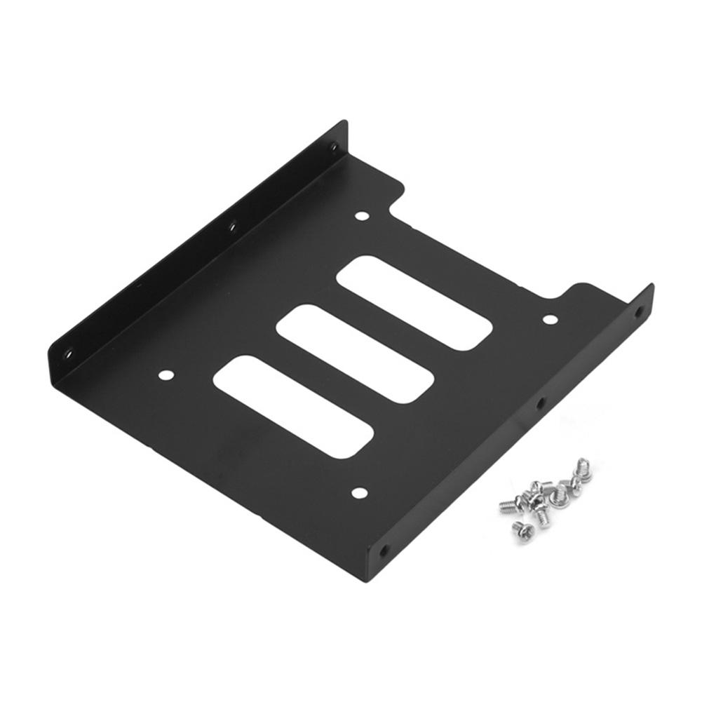 [Original]Hard Disk Case 2.5" To 3.5" SSD HDD Metal Adapter Mounting Hard Drive Holder For PC Laptop Protect Hard Disk Bracket