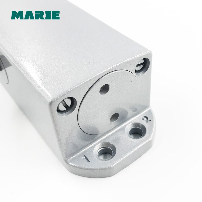 Fermeture automatique de porte bouchon de bras tampon hydraulique contrôle de deux vitesses jusqu'à 40KG-65KG porte ignifuge ressort porte coulissante fermeture