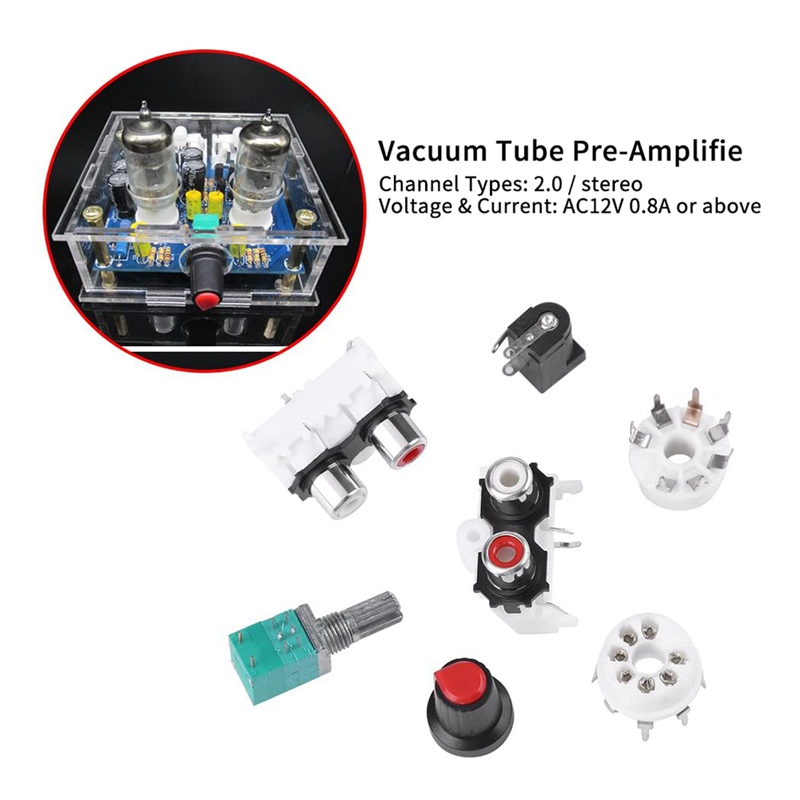 RISE-6J1 Buis Versterkers Boord Vacuüm Elektronenbuis Klep Voorversterker Hoofdtelefoon Amp Onderdelen Voorversterker Musical Fidelity Diy Kit