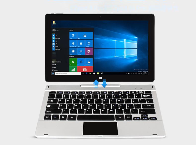 Magnetic Docking Interface Keyboard Detachable Keyboard Tablet Keyboard with Touch Control for Jumper EZpad 6 Pro/EZpad 6s Pro