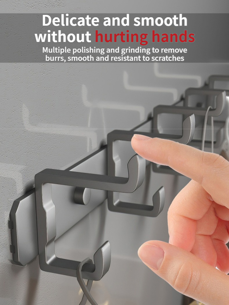 Geen noodzaak om de haak achter de deur te boren, opberghangers, jas- en hoedenhaken, hangers, slaapkameropbergrekken, keukenhaken