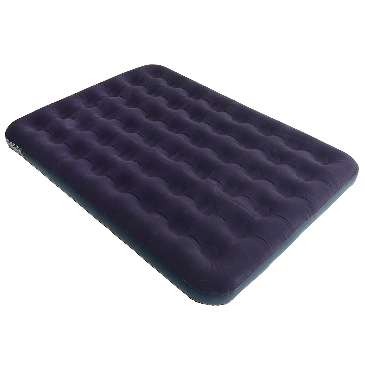 2-In-1 Multifunction Inflatable Travel Mattress 203*183*22cm PVC Flocking Soft Sleeping Rest Cushion for Car Home Auto Accessor