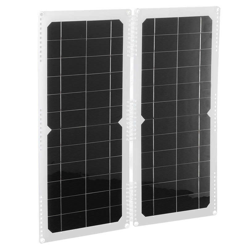 pannello solare 20W 12V Portable Solar Panel Folding Monocrystal Charger Board for Outdoor Travel Camping Solar Panel System