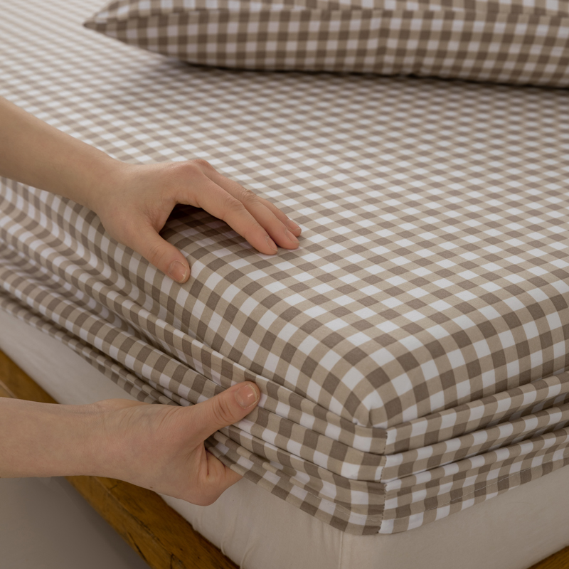 Einfache Kunst Bettdecke atmungsaktive Spann betttuch bedruckte Bettlaken Heimat Bettwäsche 90x200 Matratzen schoner Sabanas (kein Kissen bezug): 150cm*200cm / Grün