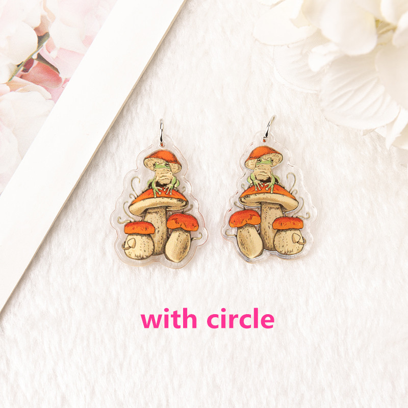 Kitsune-Breloques Grenouille, Pièce Plus Lente, Crâne, Aucun pour Boucle d'Oreille, Porte-clés, Pendentif, Collier, Bricolage, Exécutif, 6Pcs: Violet