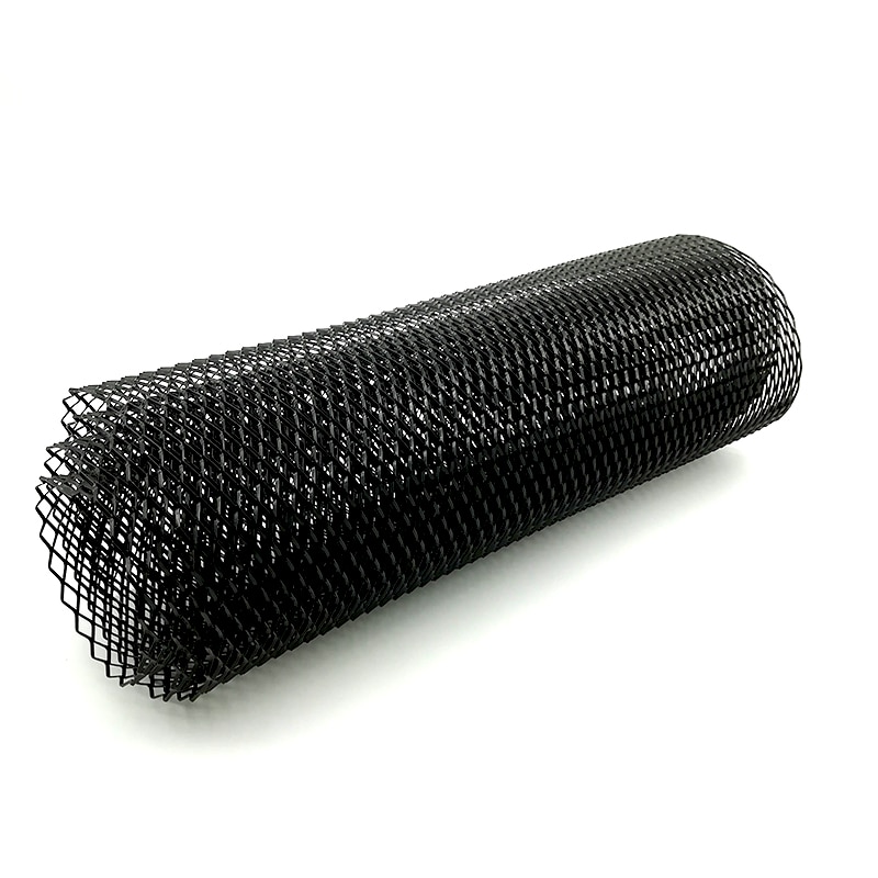 40&quot;x13&quot; Black Aluminium Grille Net Car Front Intake Bumper Fender Hood Vent Mesh Grill Mesh 12x6mm