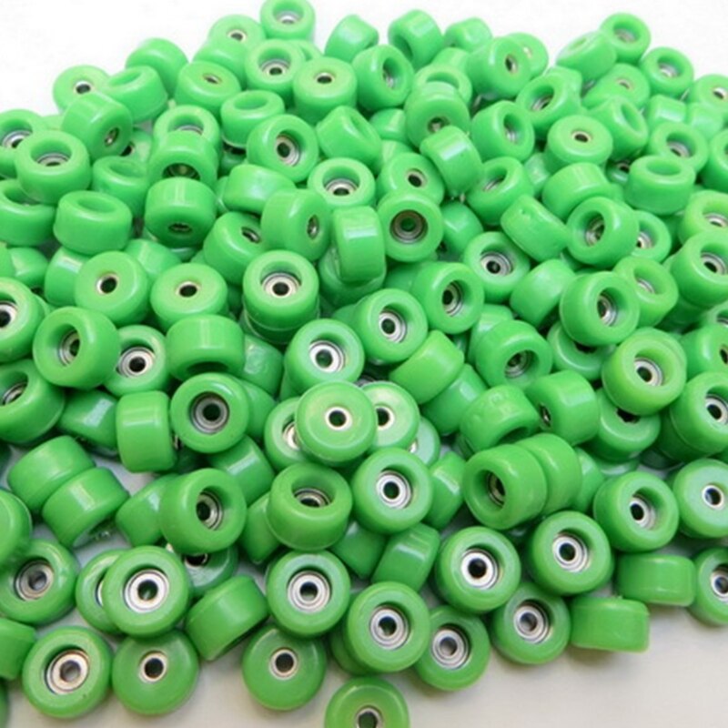 4 Pcs/Set Urethane Bearing Wheels for Wooden Fingerboard