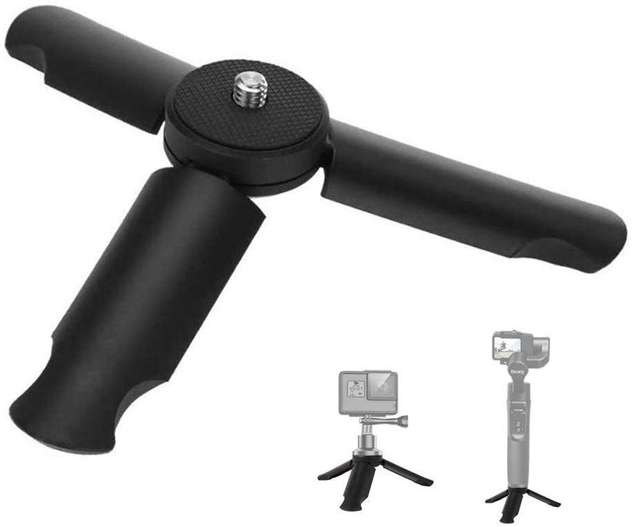Trépied Portable pour Smartphone/support de téléphone, monopode pour Gopro 10 9 8 7 6 /FeiYu Vimble 2/Zhiyun Q/DJI OSMO lisse