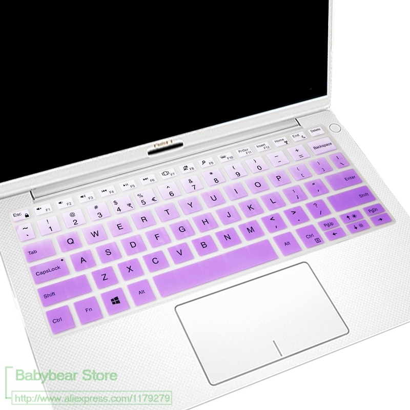 Silicone Keyboard Cover for Dell XPS 13 9370 9380 9365 - Ultra-Thin, Waterproof, Dustproof