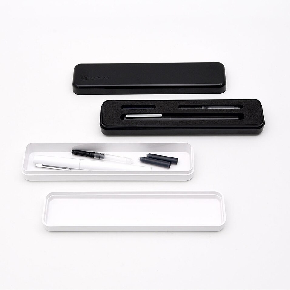 Xiaomi Fountain Pen with Ink Bag Storage Bag Box Case 0.3mm Nib Metal Inking Pen for Writing Signing Pen