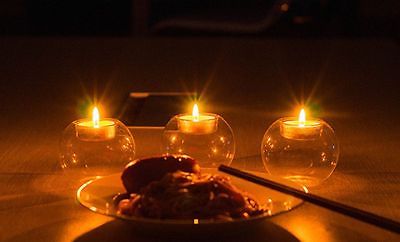 Soporte grande de cristal para velas, , preempaquetado, fuerte, sólido, soporte para velas, centro de mesa, decoración del hogar, aniversario de bodas
