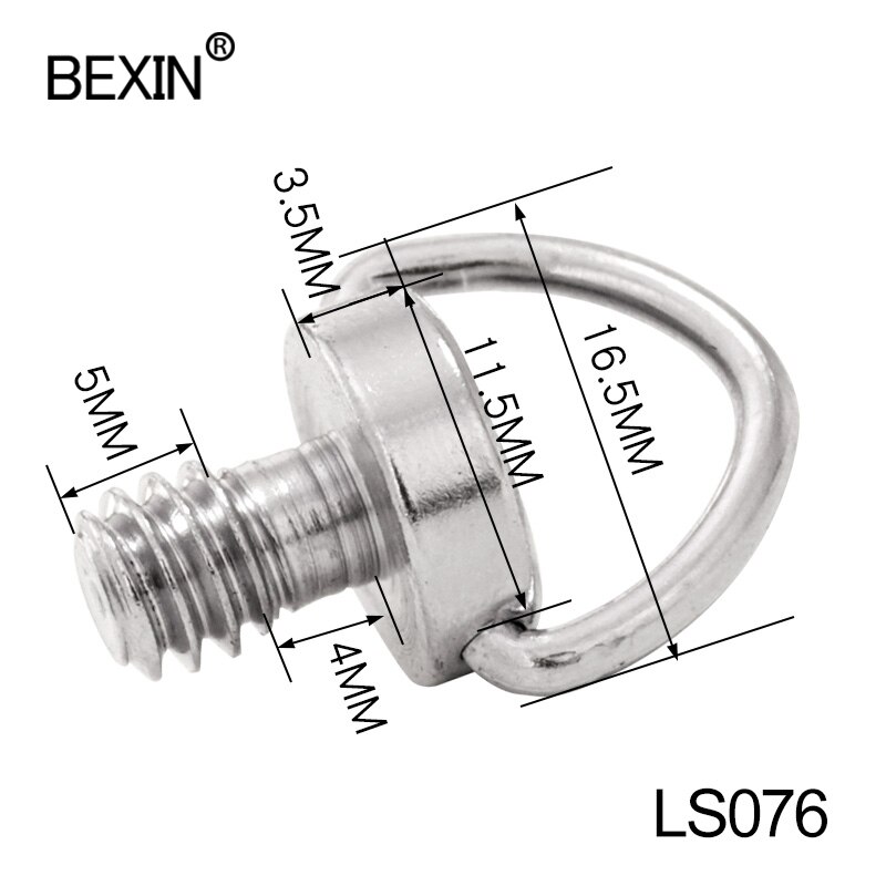 1/4 inch quick release screw stainless steel inner hexagon fixed tripod screw for tripod camera quick release plate accessory