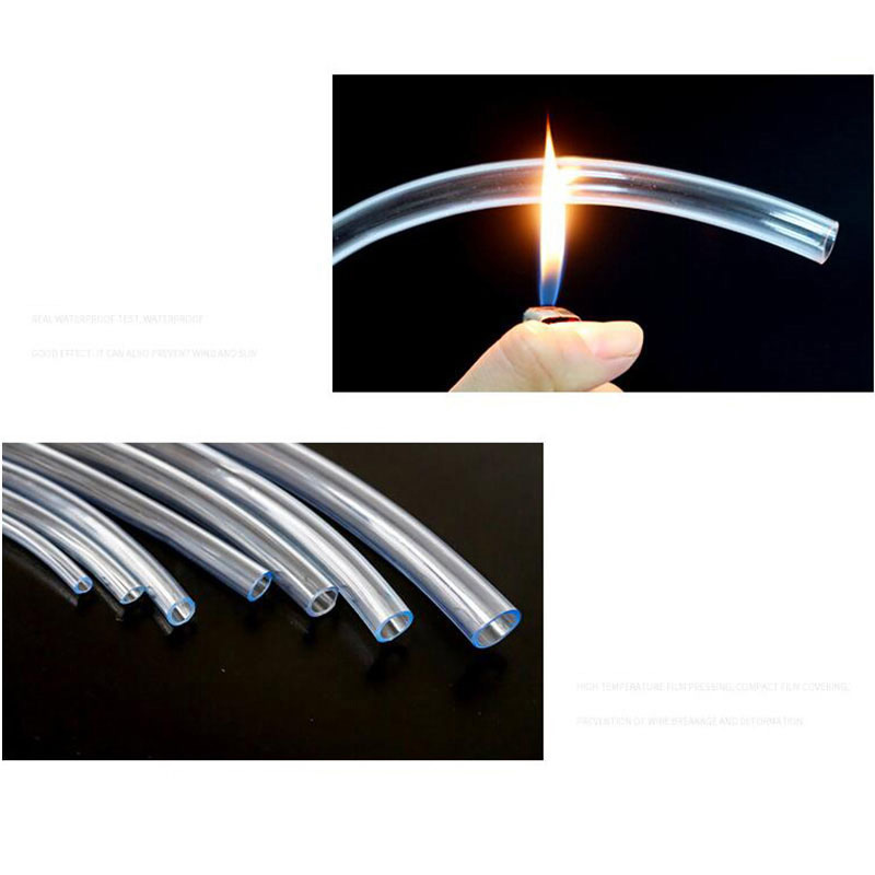 4x6mm 6x8mm 8mm 10mm PVC de alimentaire tuyau Transparent boire Tube Flexible pour aquarium tuyau en plastique tuyau d'eau pompes B4