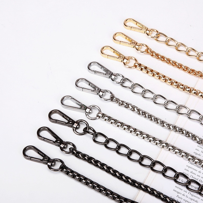 Bag Chain Strap Belt Hardware Shoulder Handbag Metal Replacement Bag Part DIY Strap Accessories for Women Chain Bag