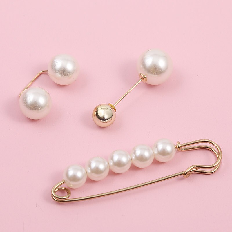 neue Elegante Frauen Perle Broschen retro Brosche Stifte Schmuck Kleidung Zubehör Verkäufe Broches stift