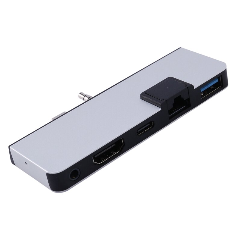 SG02 Docking Station, Light and Portable Multifunctional Video, Data Transmission Adapter for SURFACE GO 1/2