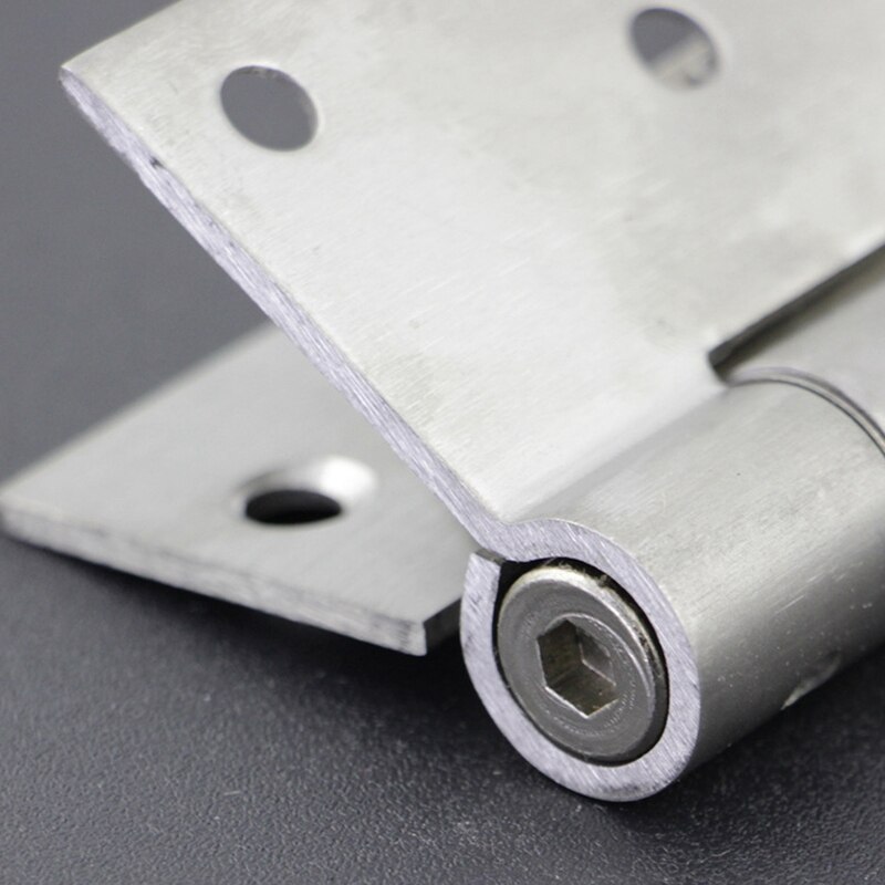 Zelfsluitende Deur Scharnier, 2 Pack 4 Inch Zware Vierkante Rvs Mortise Voorjaar Automatische Dichter Scharnier Hardware