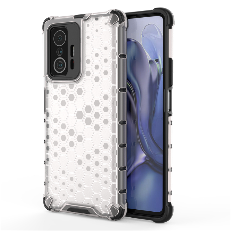 Wstrząsoodporne przezroczyste etui robić Xiaomi 11T plaster miodu Armor Obudowa robić Xiaomi 11T Obudowa robić Xiaomi 11T 12X 12 11 Lite 5G ne 10T zawodowiec: Neopren / Jasne