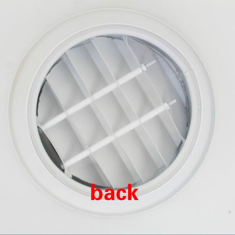 100-250mm aluminum alloy Air Vent Grill Cover Windproof /rainproof Round Diffuser Ducting Ventilation Cover