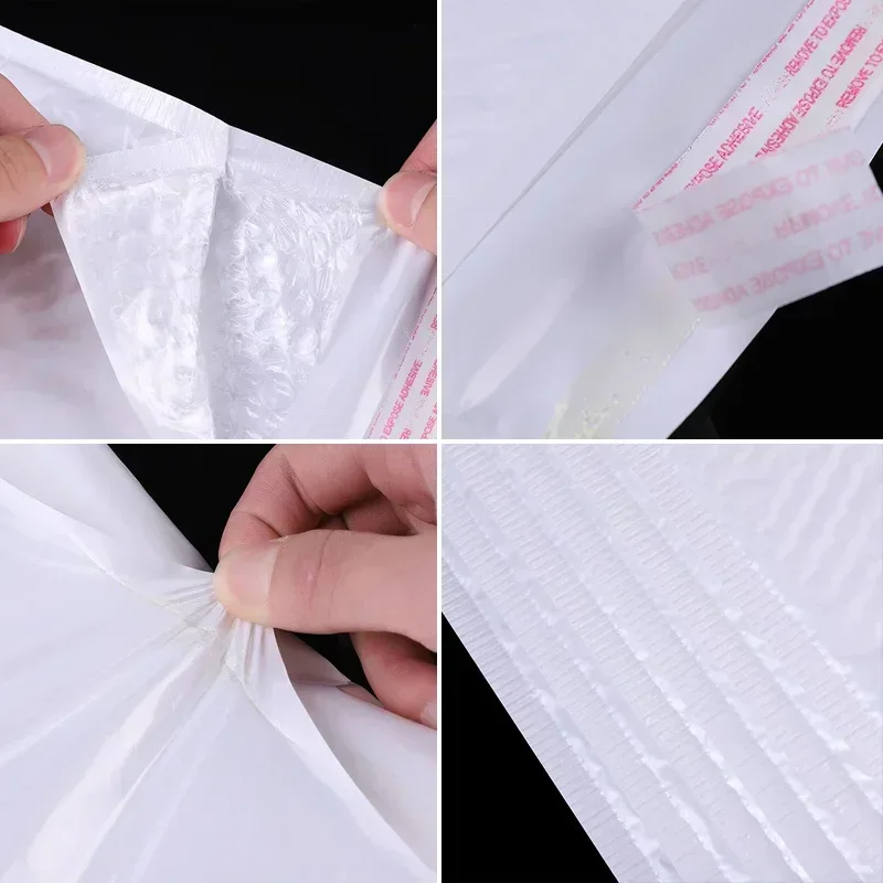 White Foam Envelope Bags Self Seal Mailers Padded Envelopes With Bubble Mailing Bag Packages Bag