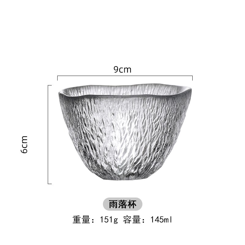 Japanse Kung Fu Handgemaakte Thee Cup Whisky Glas Koffie Mok Single Malt Kristal Wijn Glas Cognac Cognac Borrel: 1 PCS