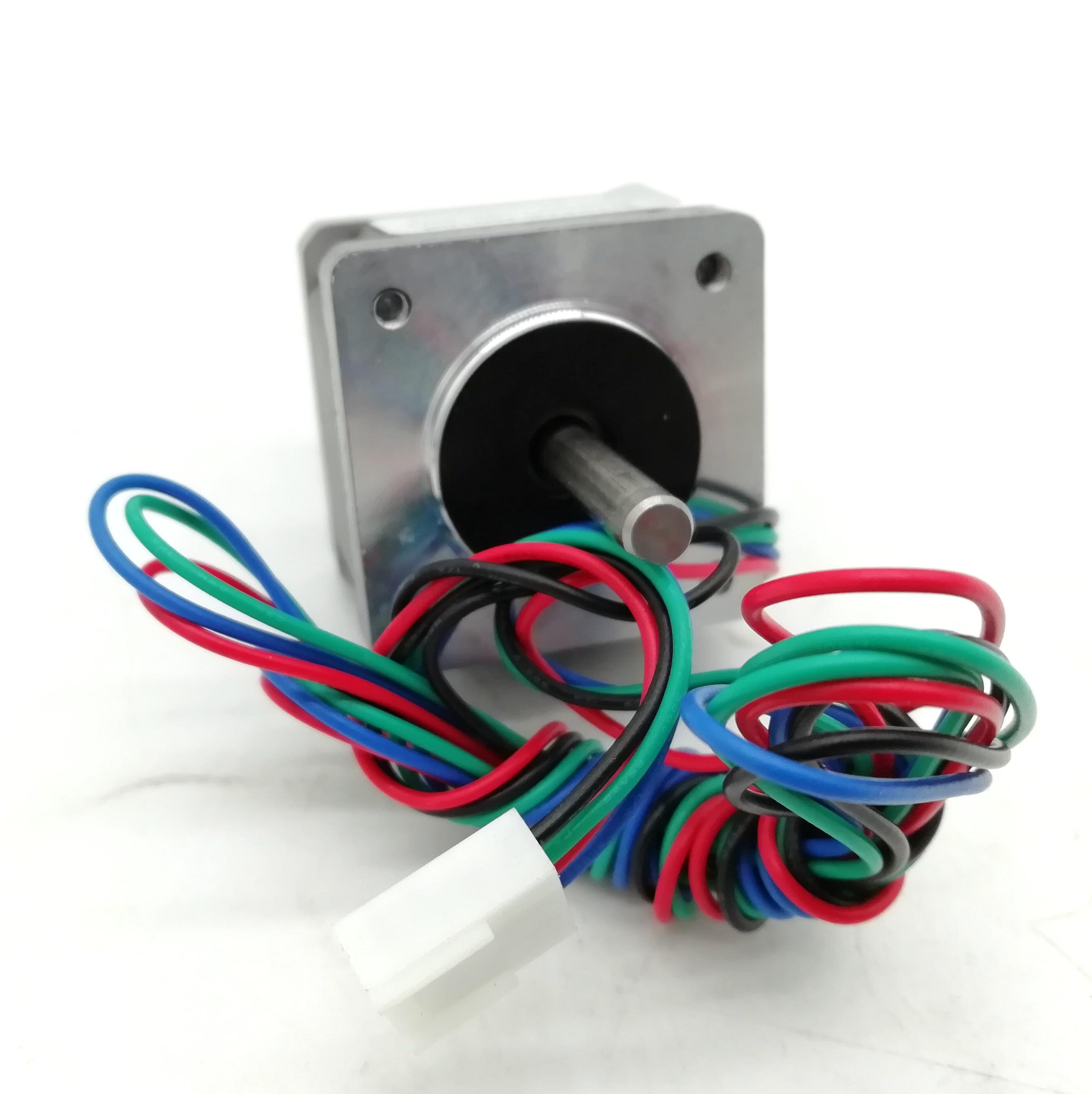 NEMA14 Stappenmotoren 35HM 0.9 Graden Stap Hoek 27/34/40 Mm Motor Size