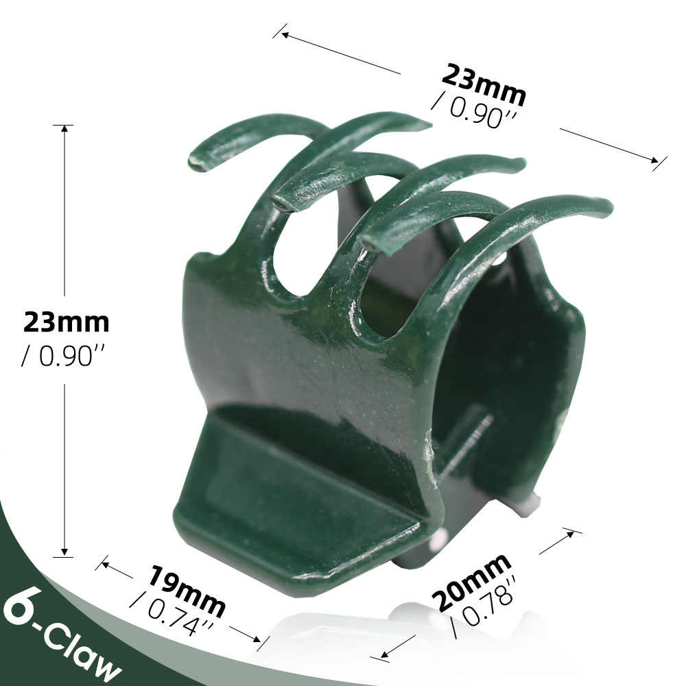 10-200PCS Plastic Plant Support Clips Orchid Stem Clip for Vine Support Vegetable Flower Tied Bundle Branch Clamping Garden Tool