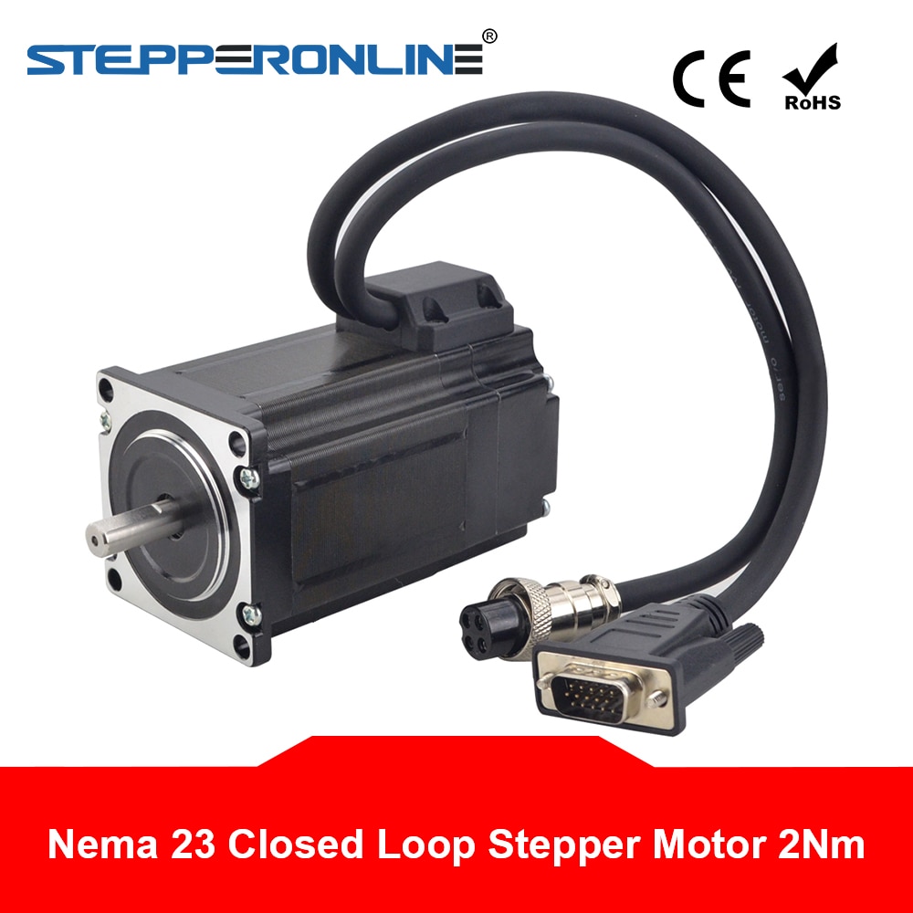 Nema 23 Gesloten Loop Stappenmotor 2nm Encoder 100 Grandado