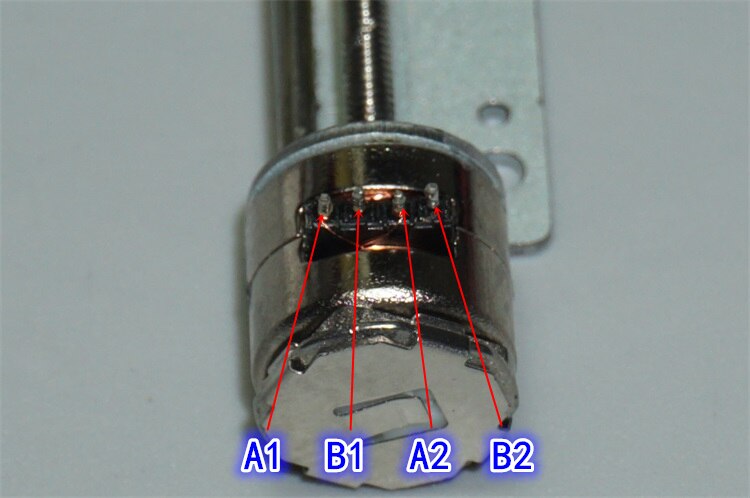 1PC Mini 10mm Stepper Motor 2-Phase 4-Wire Precision Long Linear Screw Stepping Motor Slider Position Block 38mm Stroke 53 Ohms