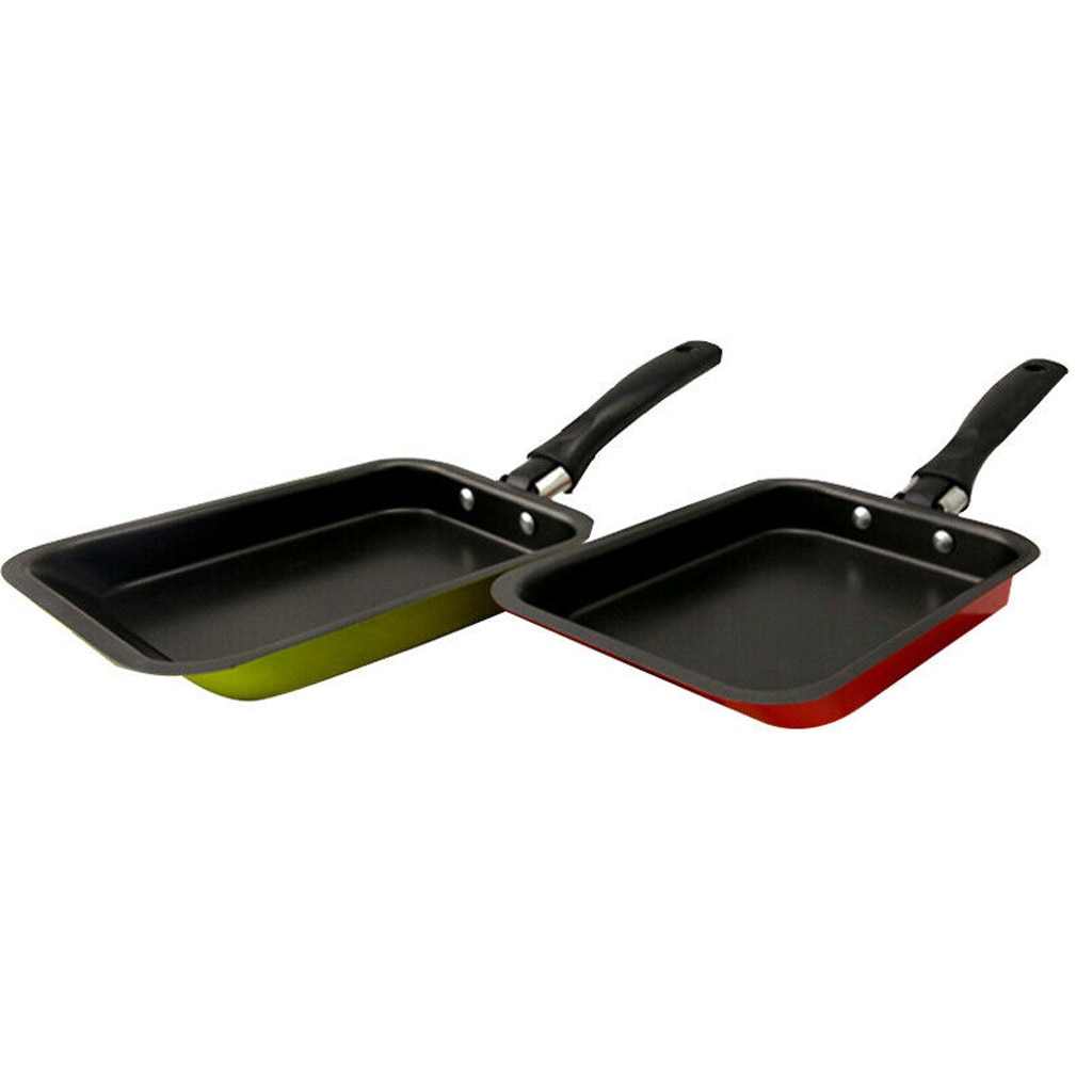 Rectangular Japanese Non-stick Frying Pan Tamagoyaki Omelette Pan Nonstick Fry Egg/ Pan Pancake Pot Kitchen Cooking Tool