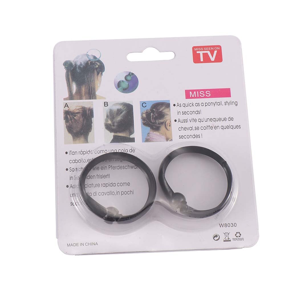 Pince à cheveux pour chignon, 2 pièces/ensemble, bricolage, coiffure, formel, français, Twist Maker, support, bâtons, accessoires