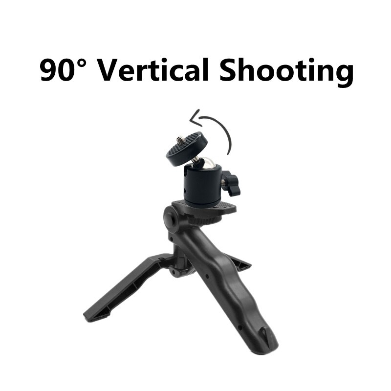 COOL DIER-trípode para Vlog DSLR SLR, soporte de montaje para teléfono, Zapata fría, luz LED, Mini trípode para Sony A6400 A6300