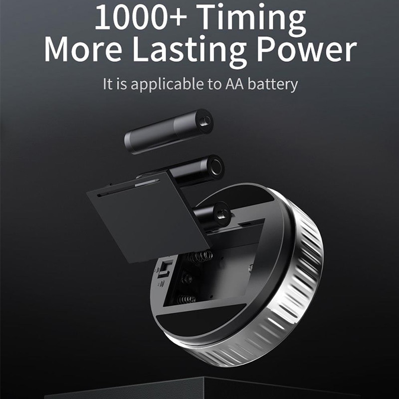 LED Digital Magnetic Timer For Cooking Shower Study Stopwatch Alarm Clock Countdown Magnetic Electronic Timer with LCD Display