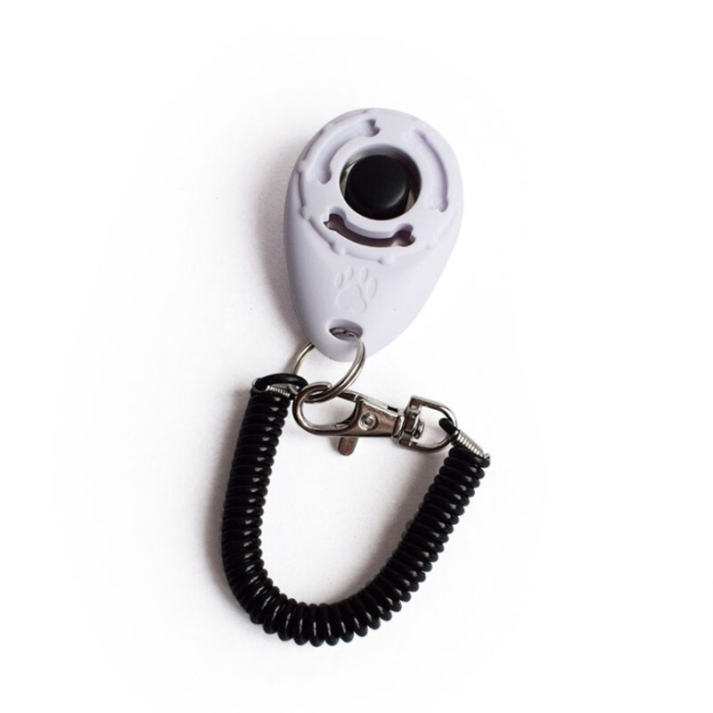Pet Training Levert Klik Geluid Clicker Hond Levert Training Sirene Clicker Geluid Gids Duurzaam Training Clicker Voor Hond: White
