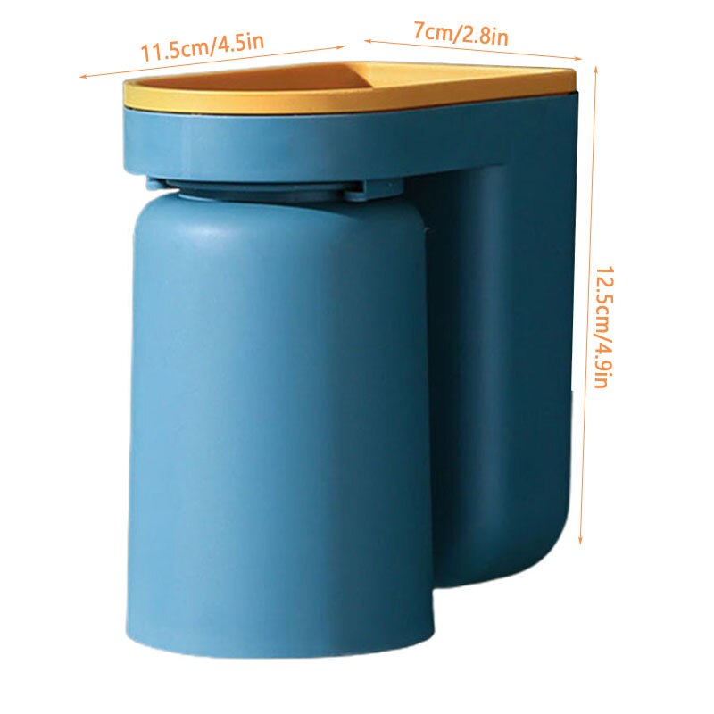 Toothbrush Holder Wall Mounted Convenience Self-Adhesive Toothbrush Holder for Bathroom Convenience Self-Adhesive PRE