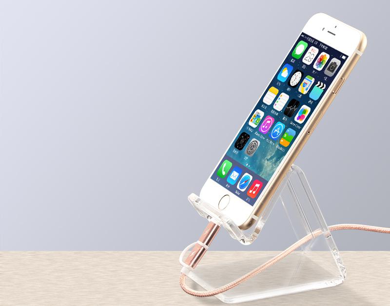 Acrylic Mobile Phone Holder Cellphone Ipad Display Rack 3C Store Table Shelf Desktop Phone Bracket Stand Red Blue Green Acrylic