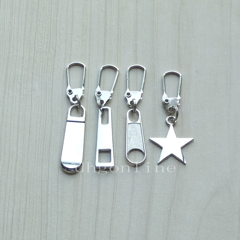 10 stuks  #5 rits fixer reparatie treklip instant kit vervanging 4 tas broek jas