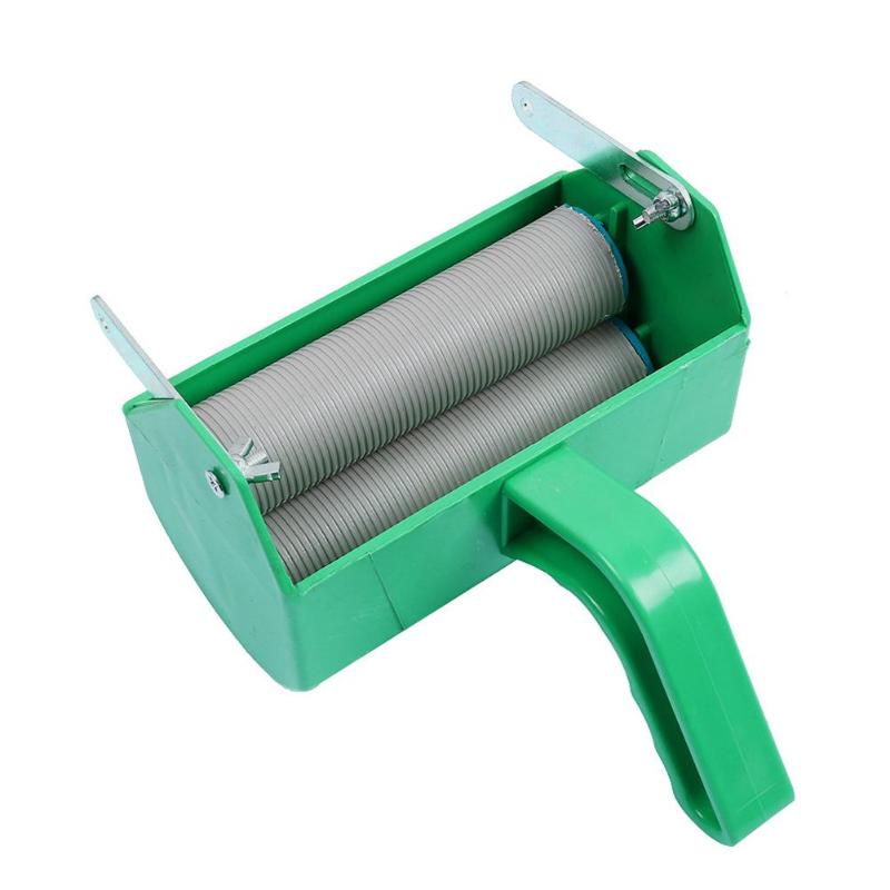 5 inch Flowers Pattern Paint Roller Wall Decoration Paint Coating Machine Roller Brush Art Painting Tool: Single Color