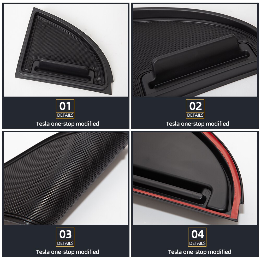 Model3 Car Front Dashboard Storage Box For Tesla Model 3 Accessories Center Console Storage Tray Model Three Model Y Model S X