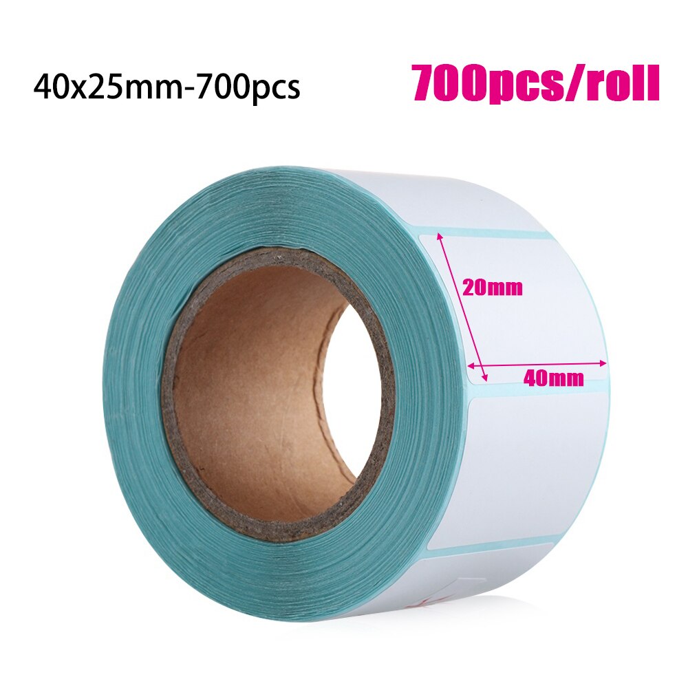 1 rolle Klebe Thermische Etikett Aufkleber Supermarkt Preis Leere Direkt Druck Papier Wasserdicht Paket Schild Druck Liefert