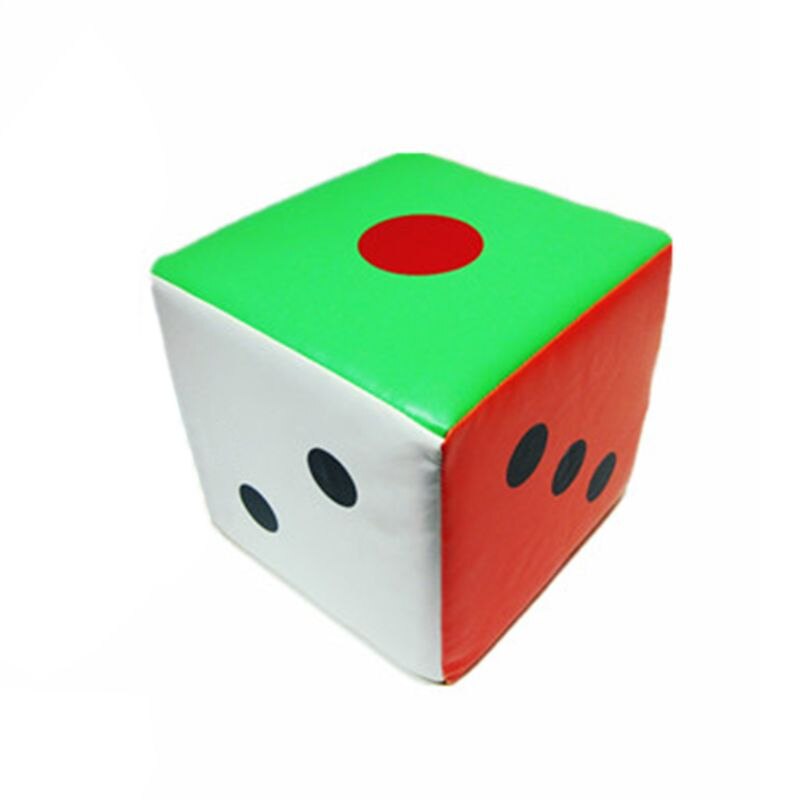 20/12cm Super Large Dice Colorful Six Sided Sponge Party Game Props Teaching Aid