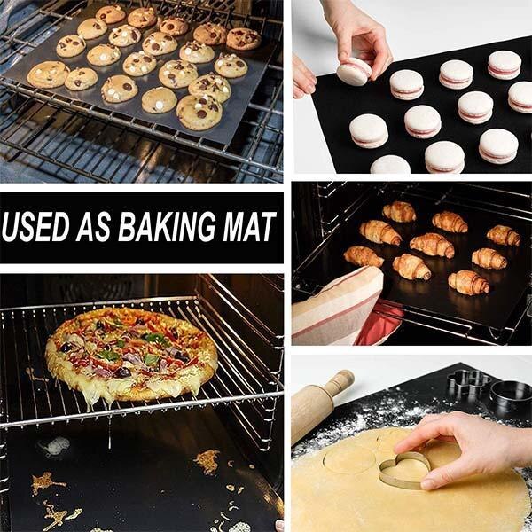 Återanvändbar non-stick bbq grillmatta pad värmebeständigt bakplåt koppar grillmatta pad utomhus picknick matlagningsverktyg